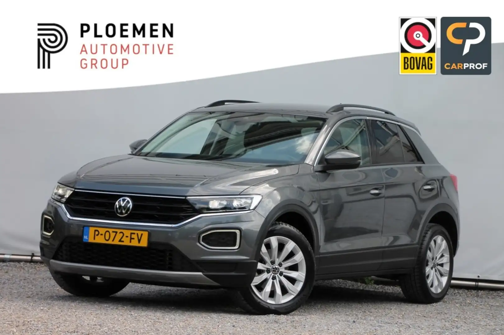 Volkswagen T-Roc 1.0 TSI Style - 110 pk **Led / Active info / Navi Gris - 1