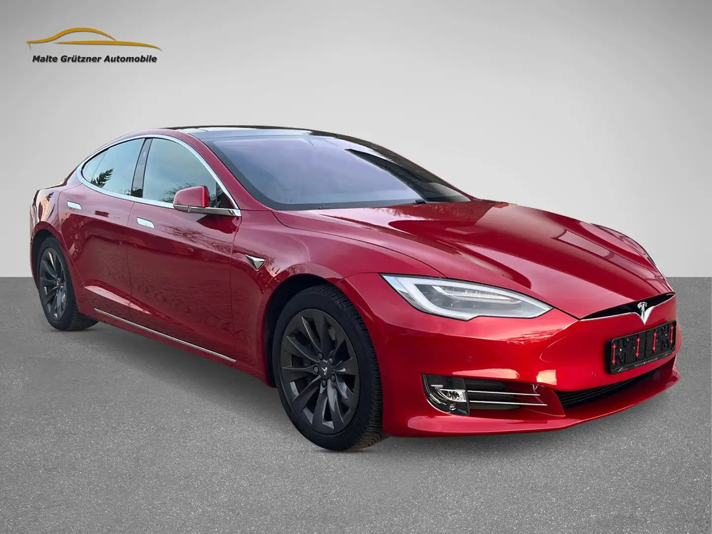 Tesla Model S 100D AWD / Deutsch / Unfallfrei / 5,99 % Rot - 2