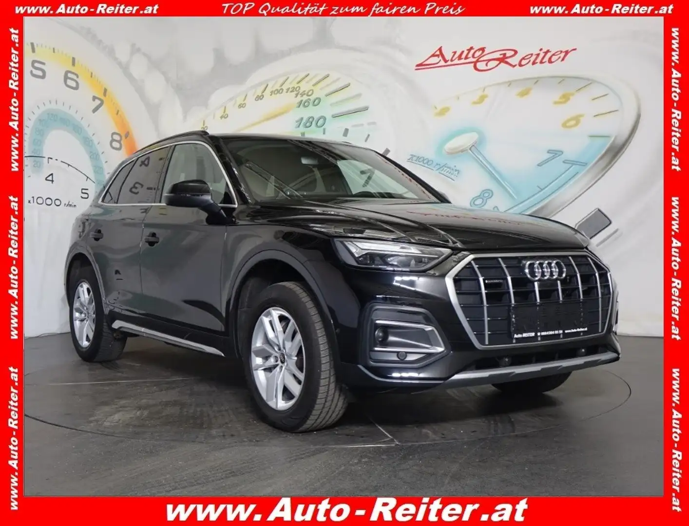 Audi Q5 40 TDI quattro S-tronic *LED, NAVI, RFK, AHK* Schwarz - 1