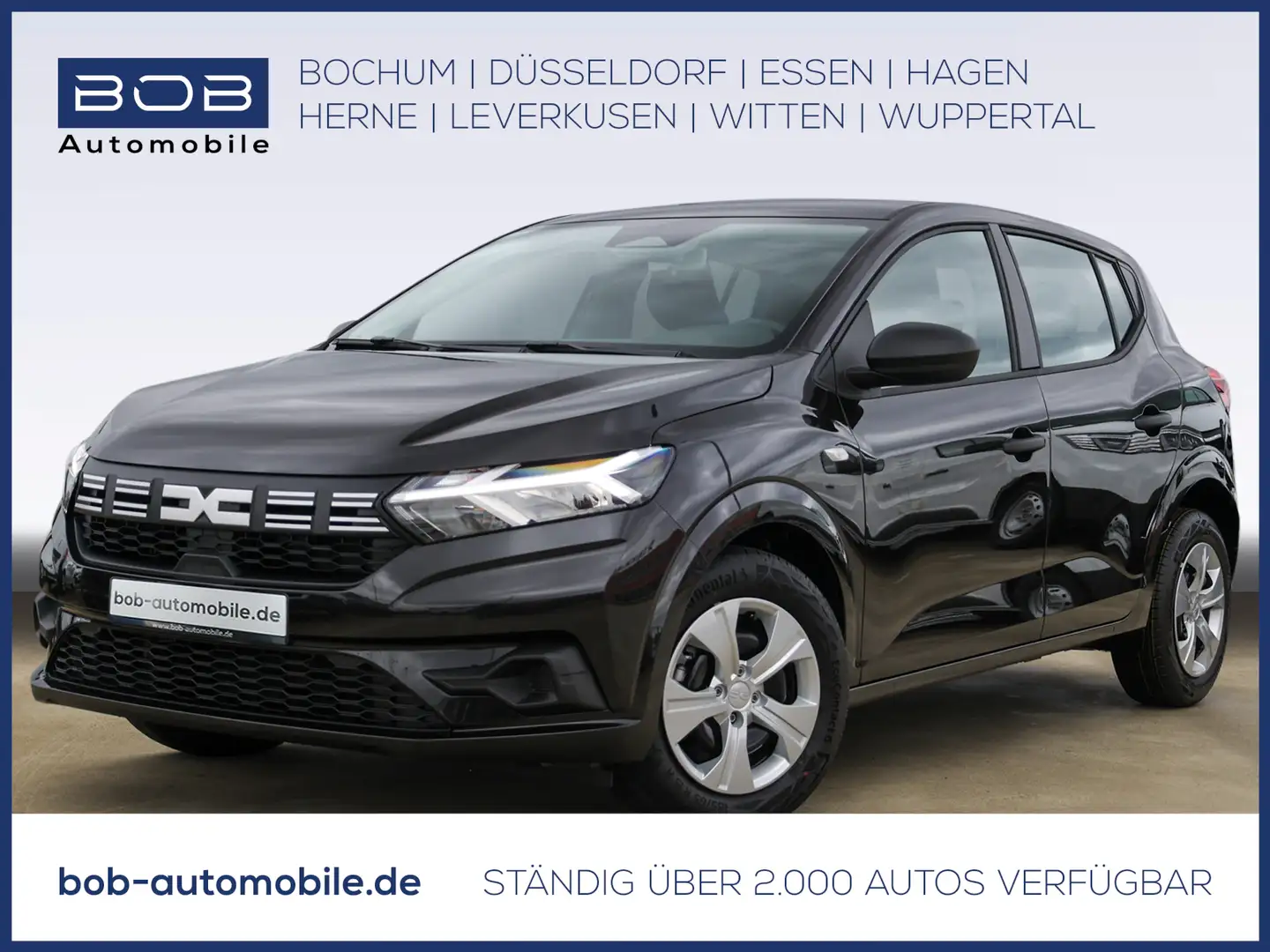 Dacia Sandero Essential TCe 90 SOFORT VERFÜGBAR Schwarz - 1