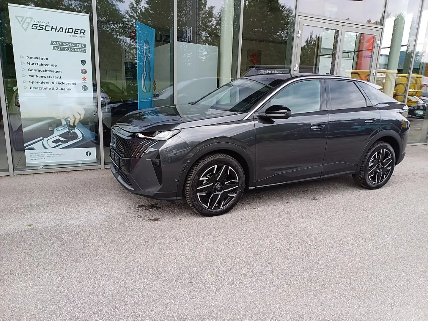 Peugeot 3008 Hybrid 145 e-DCS6 Allure Grijs - 1
