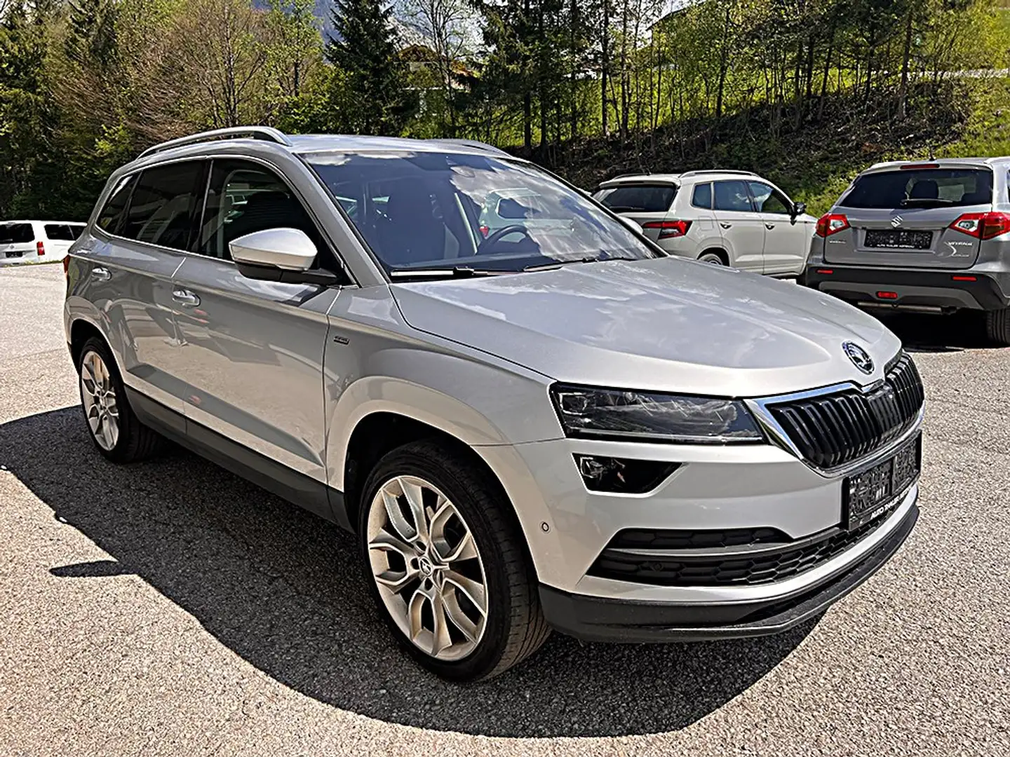 Skoda Karoq 2,0 TDI SCR 4x4 Ambition Clever DSG Silber - 2
