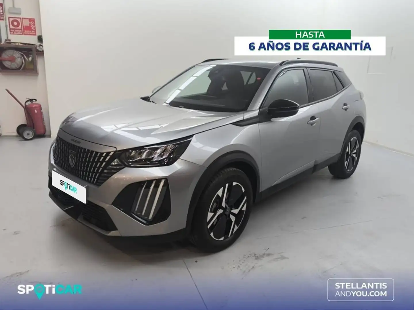 Peugeot 2008 Gasolina 100 S&S 6 Vel. MAN Allure Gris - 1