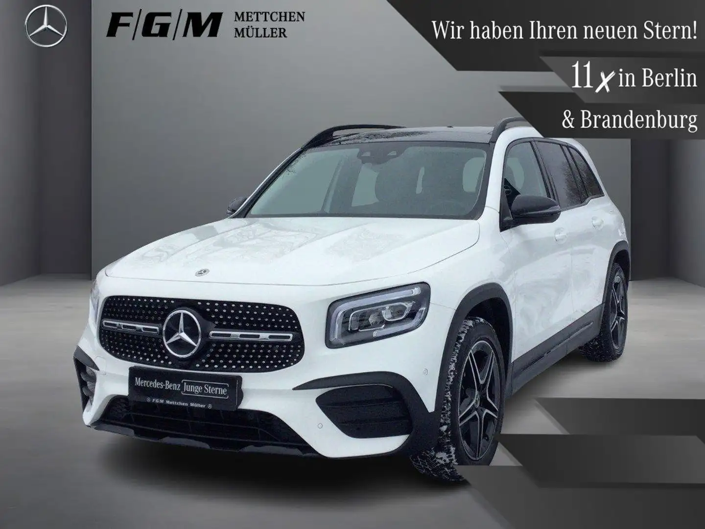 Mercedes-Benz GLB 200 AMG-Line S-Dach|TWA|Night|Easy-Pack Weiß - 1