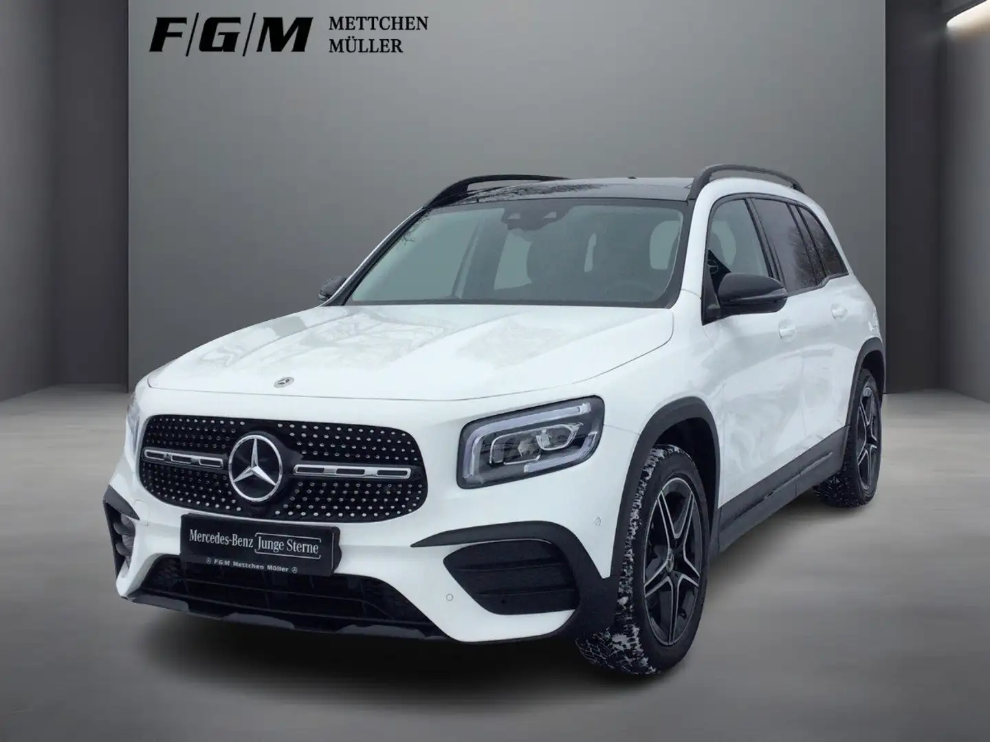 Mercedes-Benz GLB 200 AMG-Line S-Dach|TWA|Night|Easy-Pack Weiß - 2