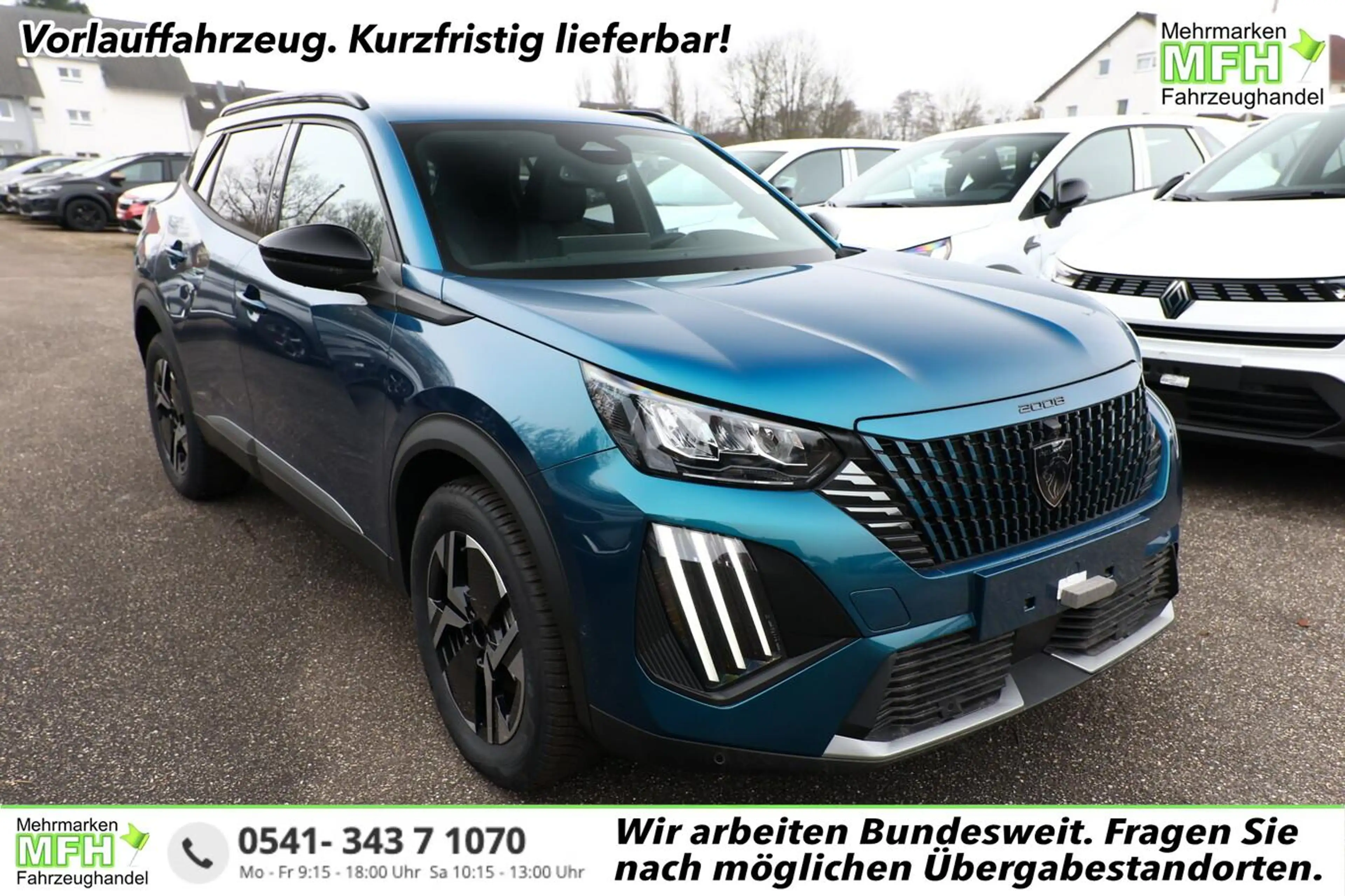 Peugeot 2008 Allure Hybrid Nav Keyl ACC 360° AWR SHZ BT 100 ...