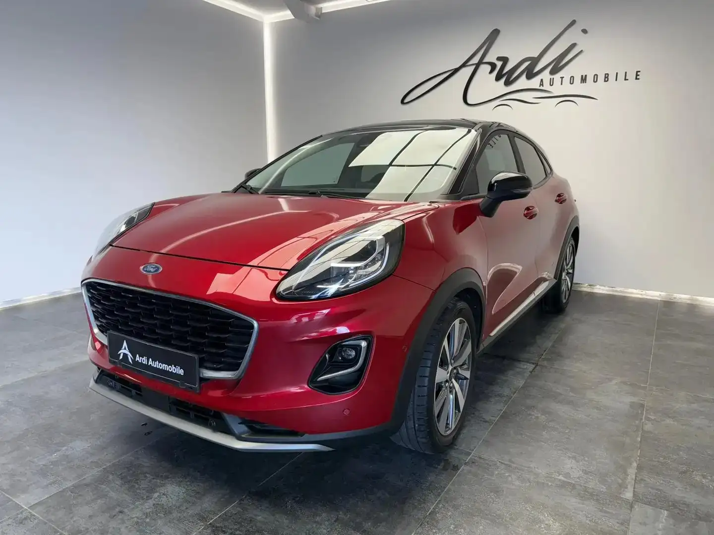 Ford Puma 1.0 *CARPLAY*SIEGE CHAUFF*CAMERA*1ER PROP*GARANTIE Rouge - 1