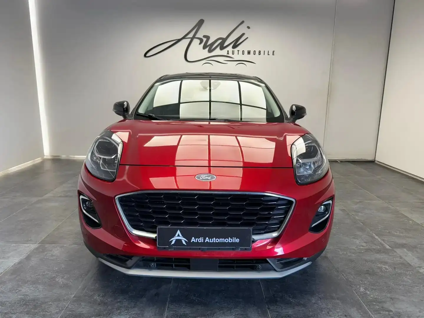 Ford Puma 1.0 *CARPLAY*SIEGE CHAUFF*CAMERA*1ER PROP*GARANTIE Rouge - 2