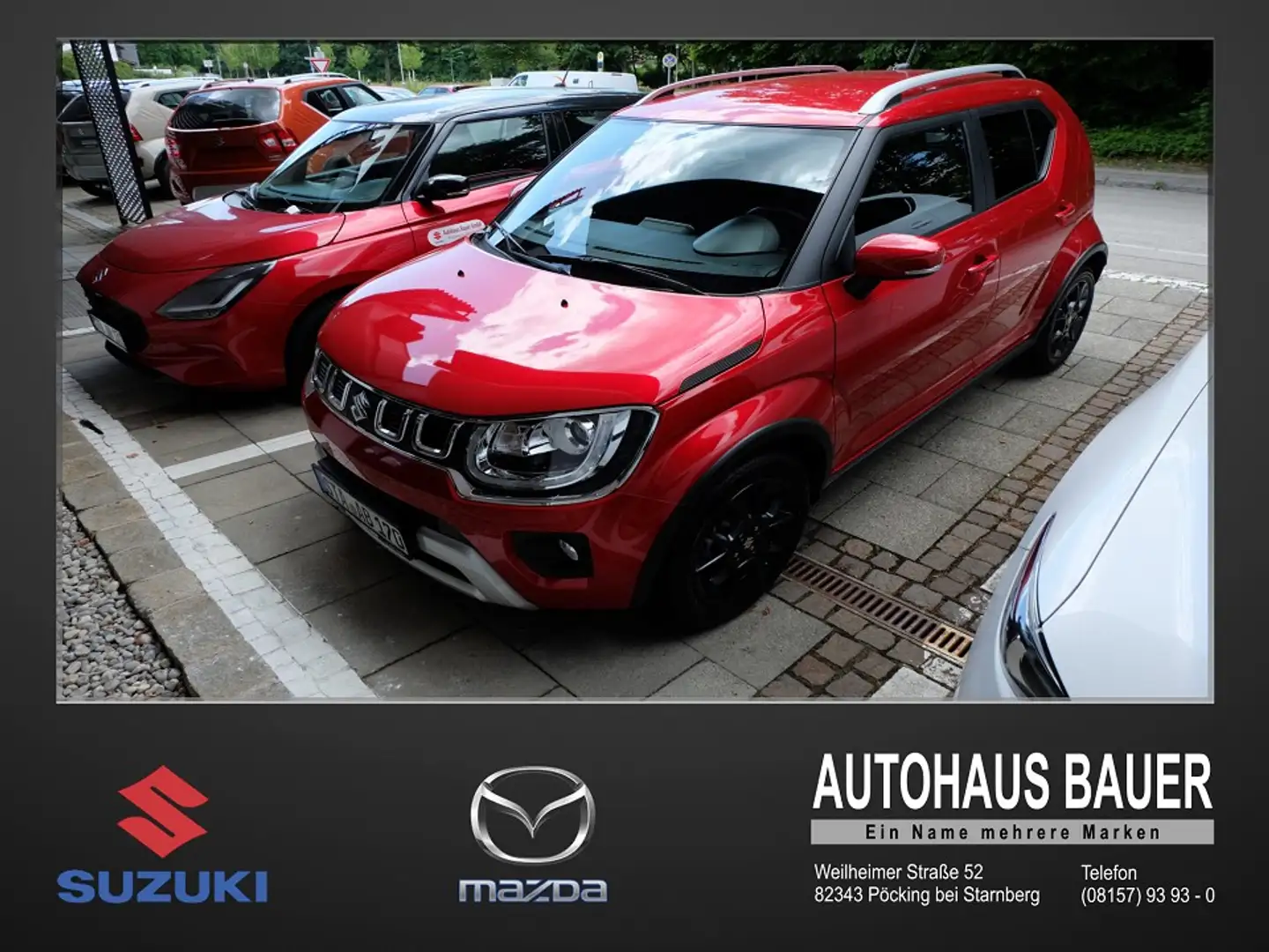 Suzuki Ignis 1.2 5D M/T COMFORT+ HYBRID SOFORT Rood - 1