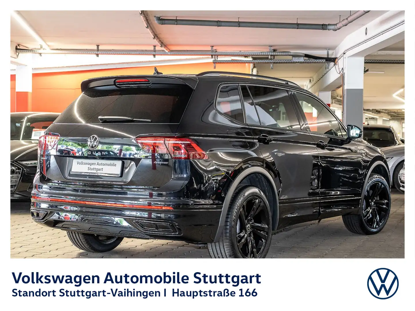 Volkswagen Tiguan Allspace R-Line 2.0 TDI DSG 142 kW Schwarz - 2