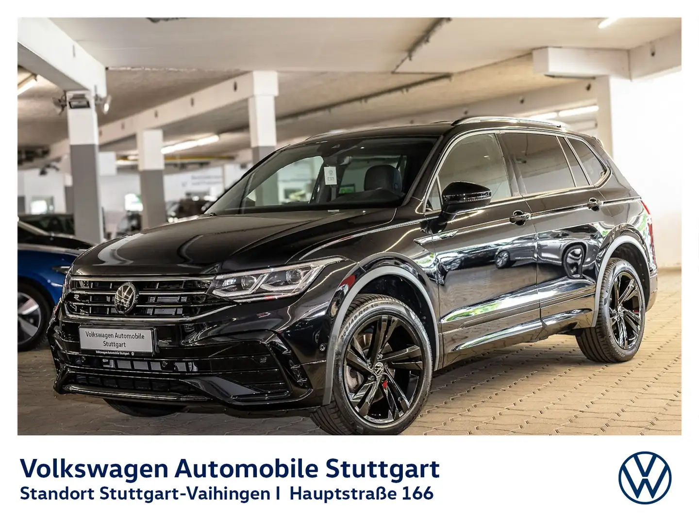 Volkswagen Tiguan Allspace R-Line 2.0 TDI DSG 142 kW Schwarz - 1