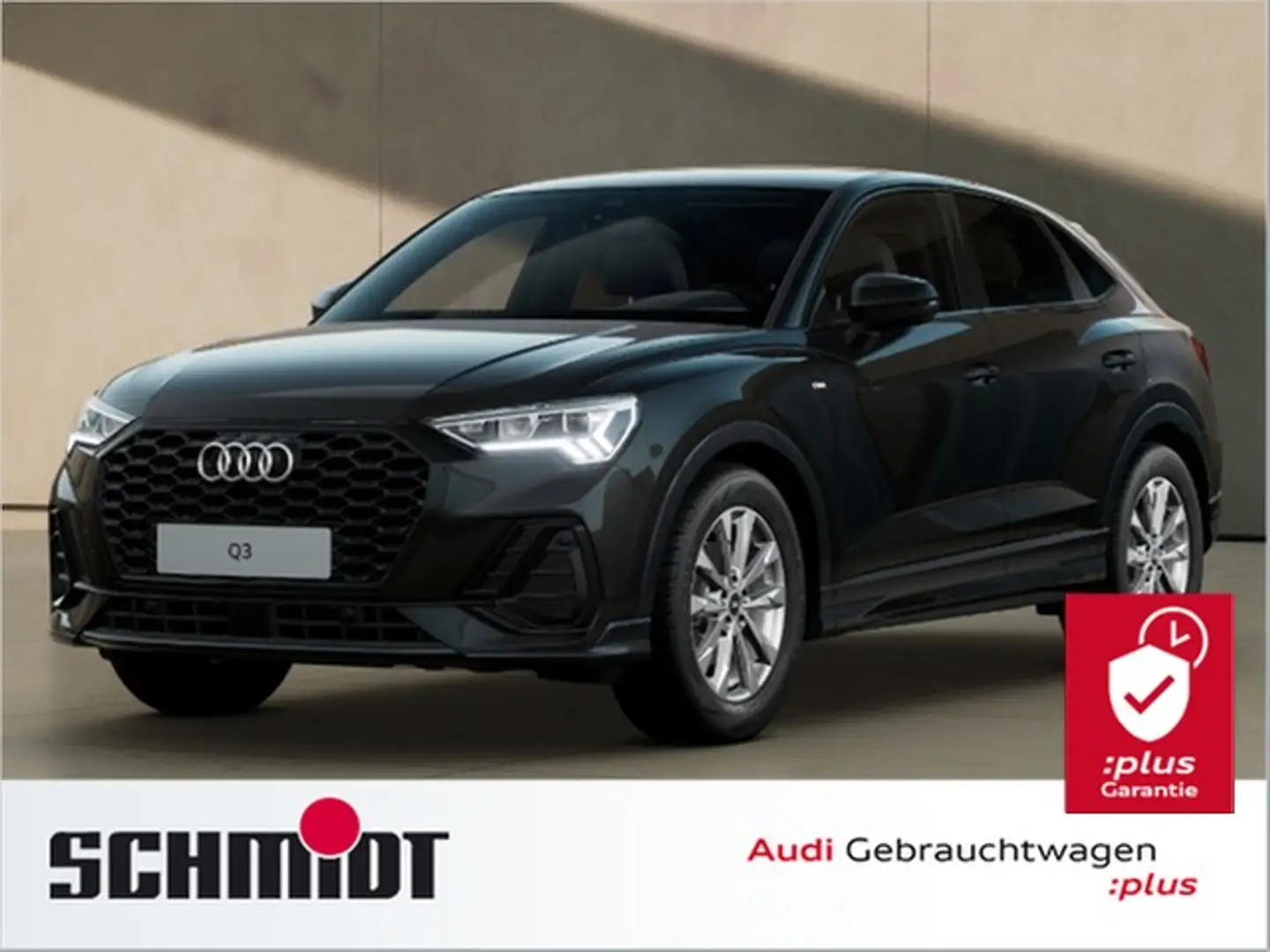 Audi Q3 Sportback 35 TFSI S line Navi+ LED AHK S line i... Schwarz - 1