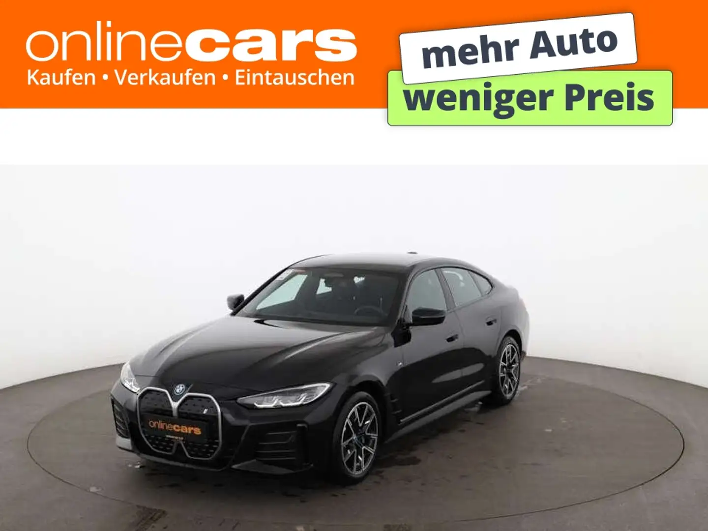 BMW i4 Gran Coupe 40 M-Sport 80,7kWh Aut LED RADAR Schwarz - 1