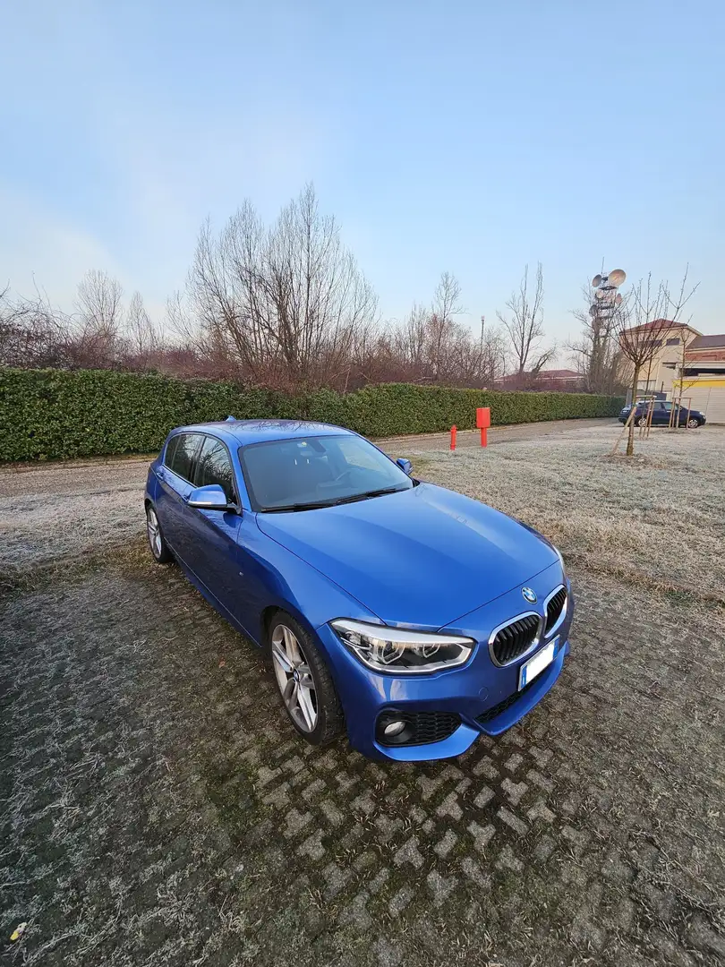 BMW 125 125d Msport 5p auto Bleu - 1