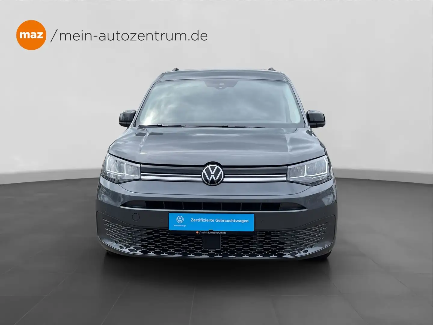 Volkswagen Caddy Maxi 2.0 TDI Life Alu AHK 7-Sitze Navi ACC P Grau - 2