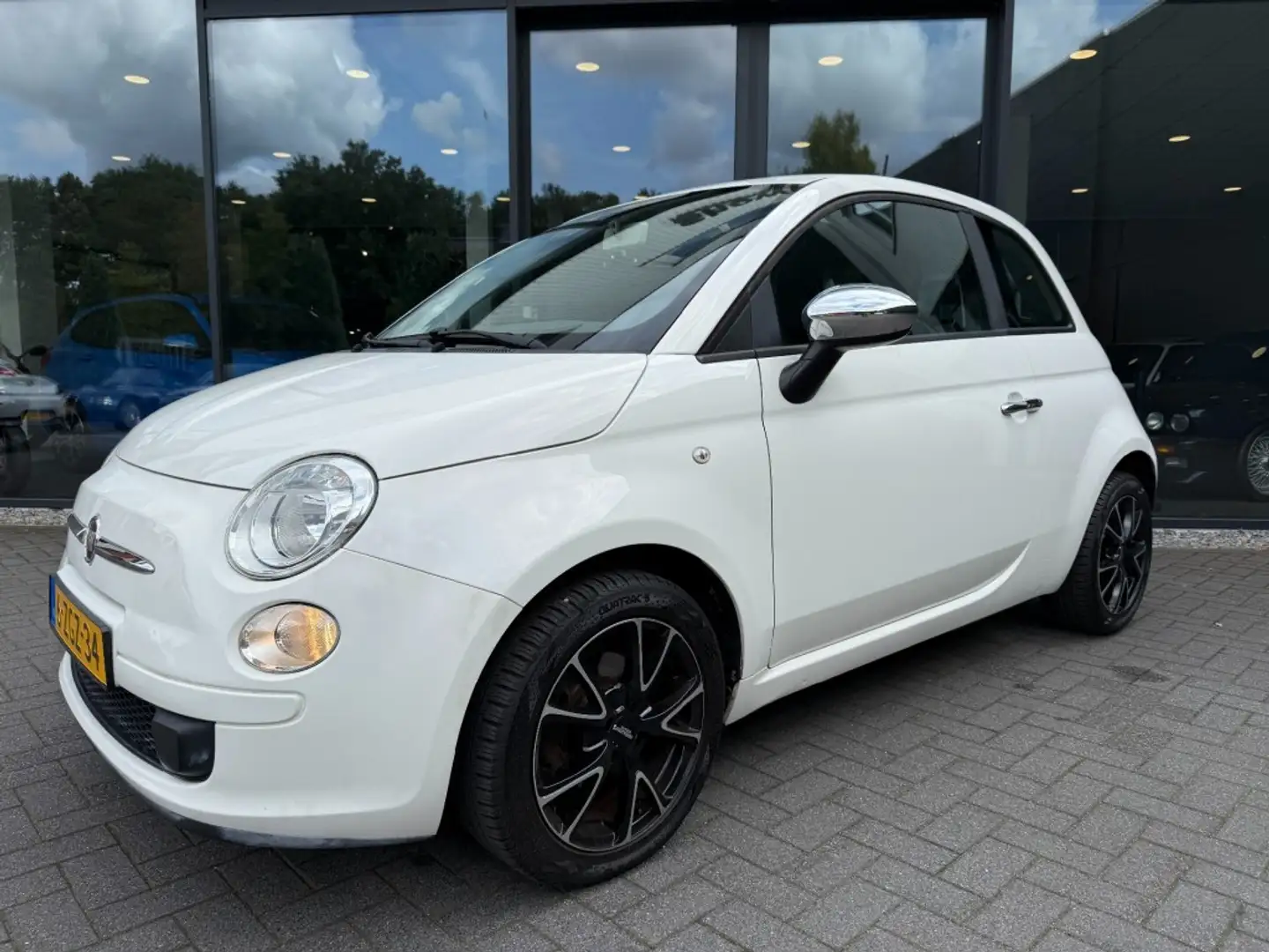 Fiat 500 1.0 TwinAir Pop,Airco,PDC,LMV,Elekt Pakket, Weiß - 2
