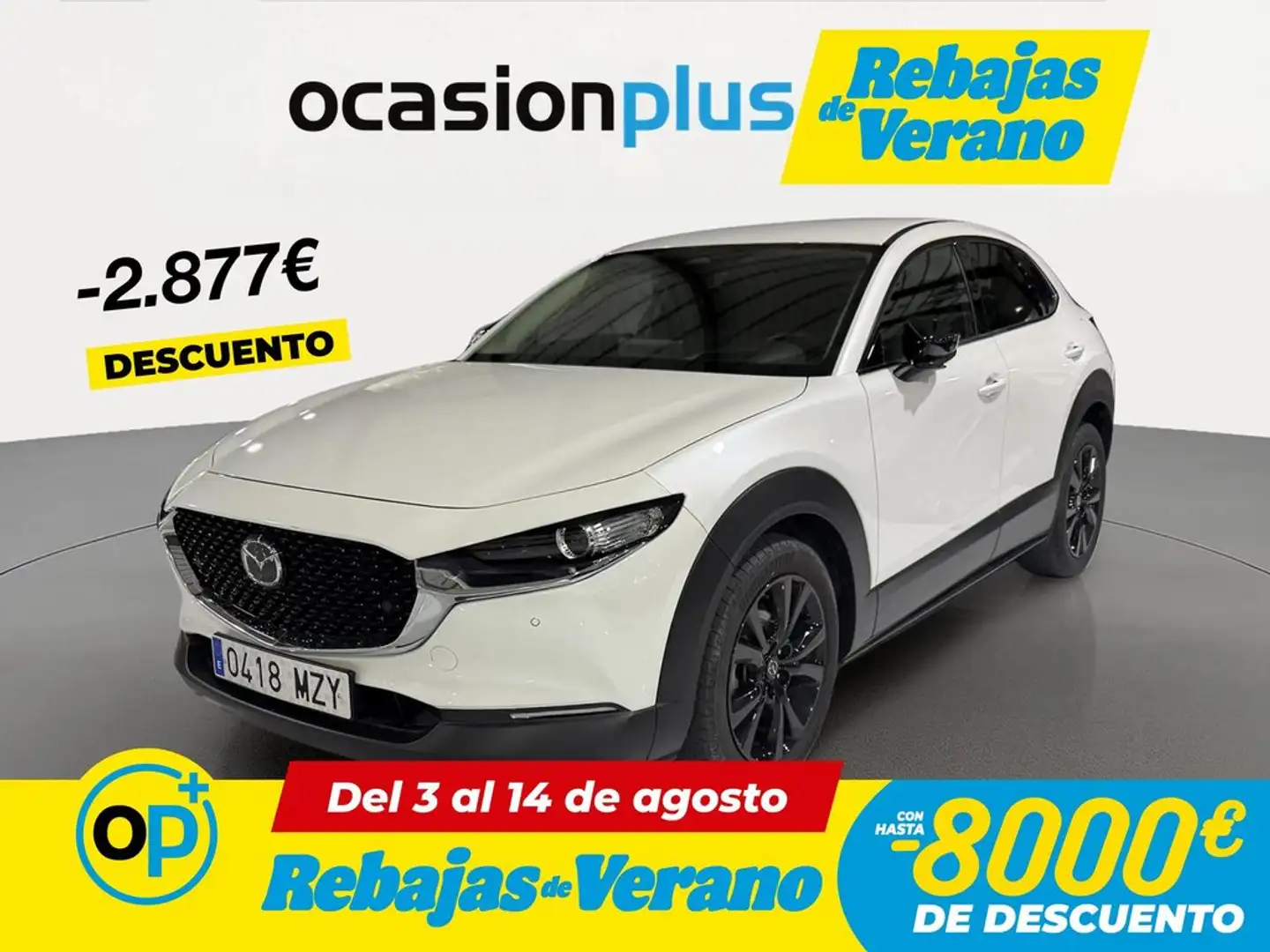 Mazda CX-30 2.5 e-Skyactiv-G Homura FWD Aut. 103kW Blanco - 1