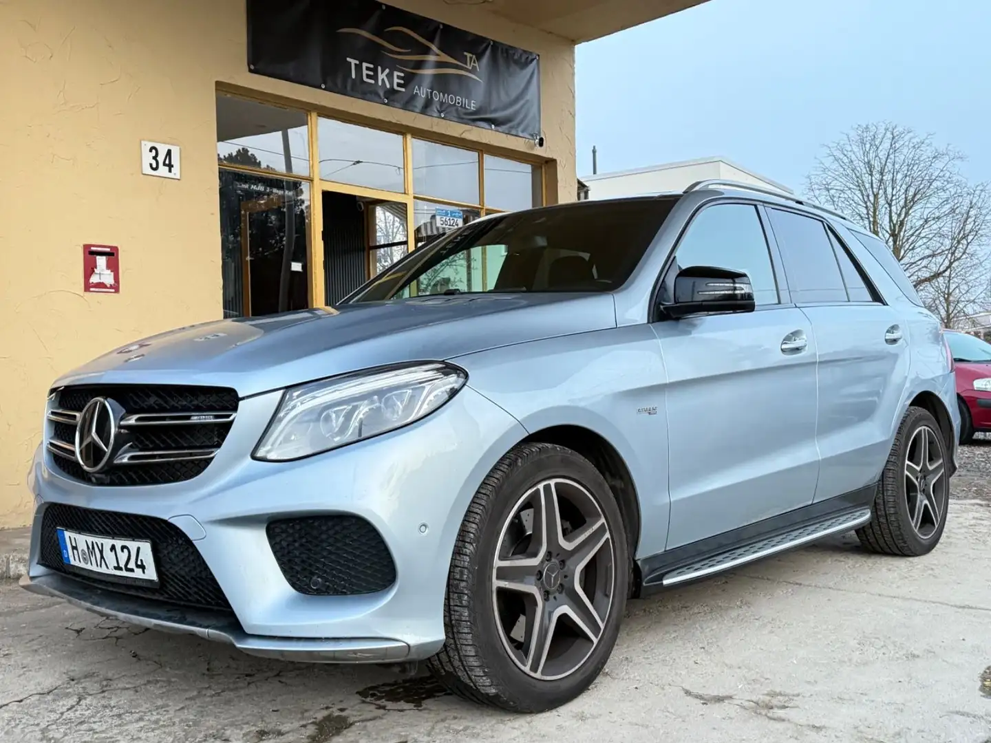 Mercedes-Benz GLE 43 AMG PANO|360 Kamera|Assistenten|75Tkm| Silber - 1