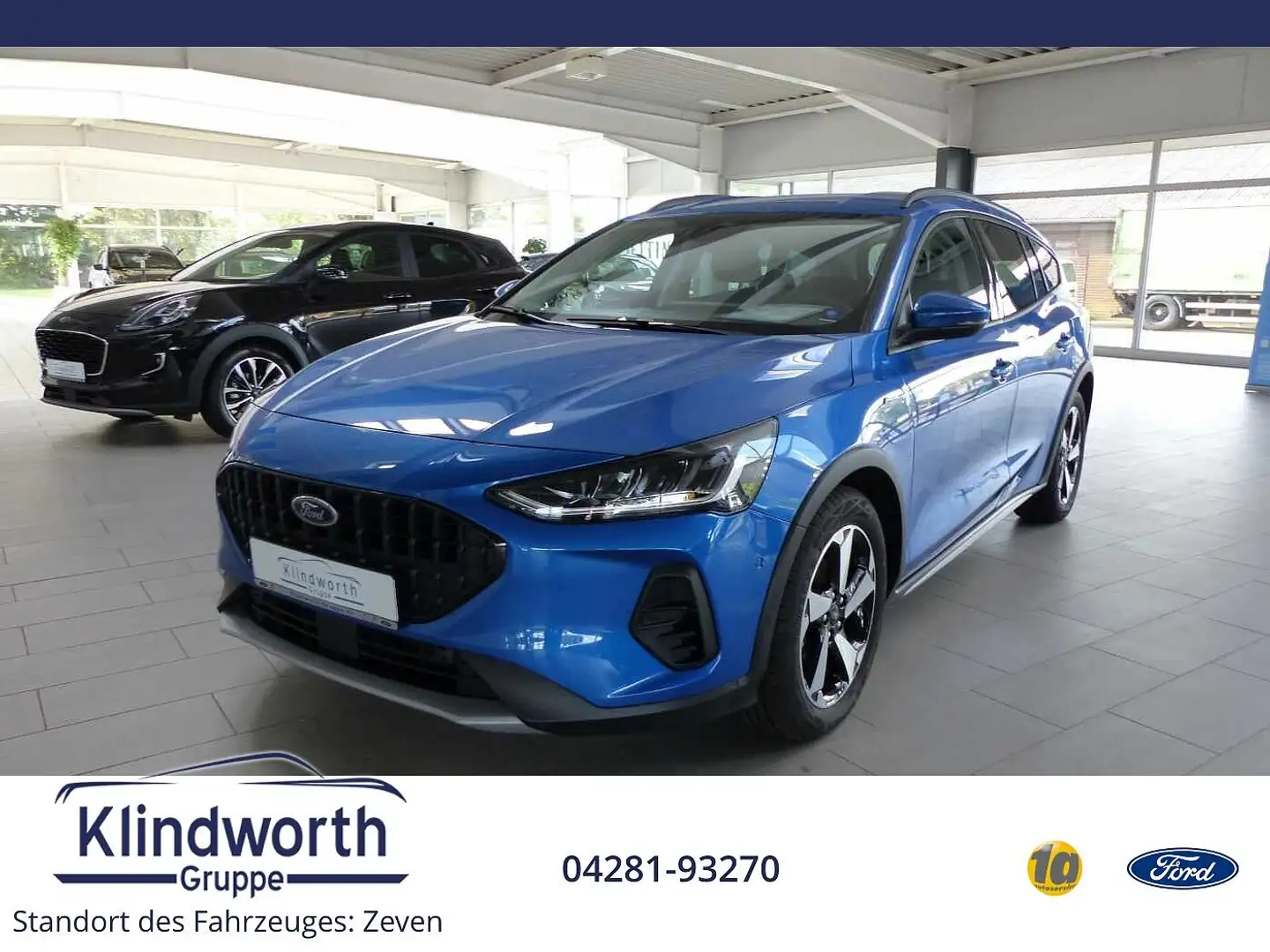 Ford Focus Turnier 1.0 EcoB. mHEV Aut. Active X ACC,B&O Blau - 1