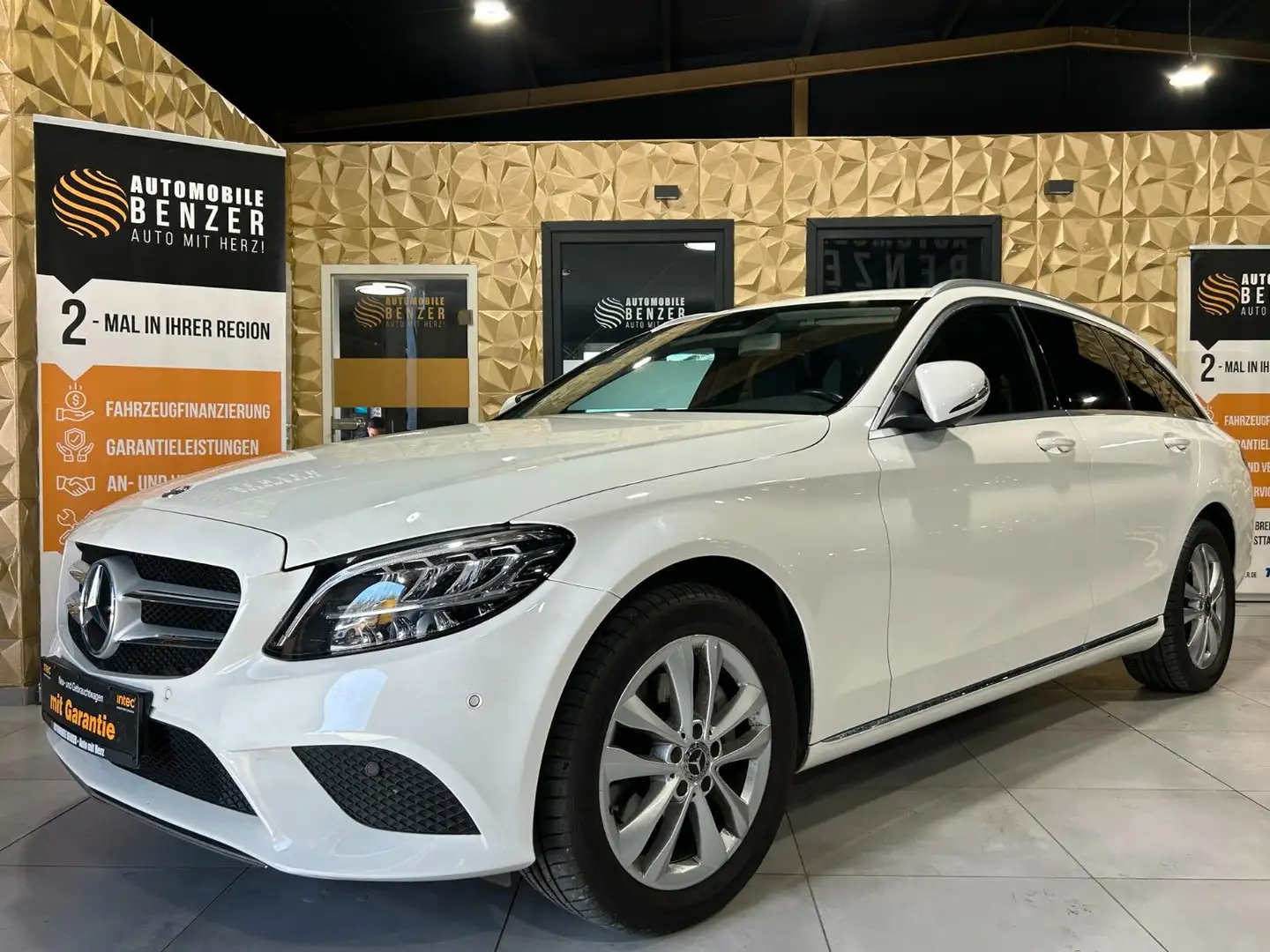 Mercedes-Benz C 200 T-Modell/NAVI/KAMERA/APPLE/AMBIENTE/SHZ Blanc - 1