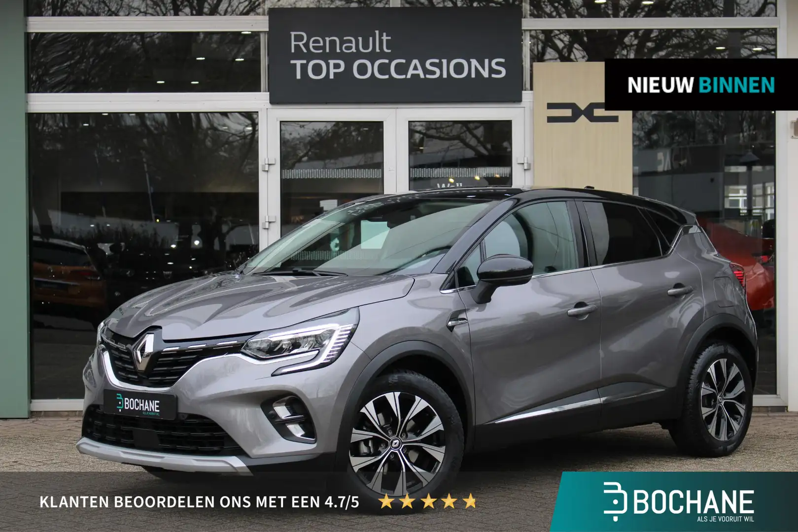 Renault Captur 1.6 E-Tech plug-in hybrid 160 techno Automaat | Ac Gris - 1