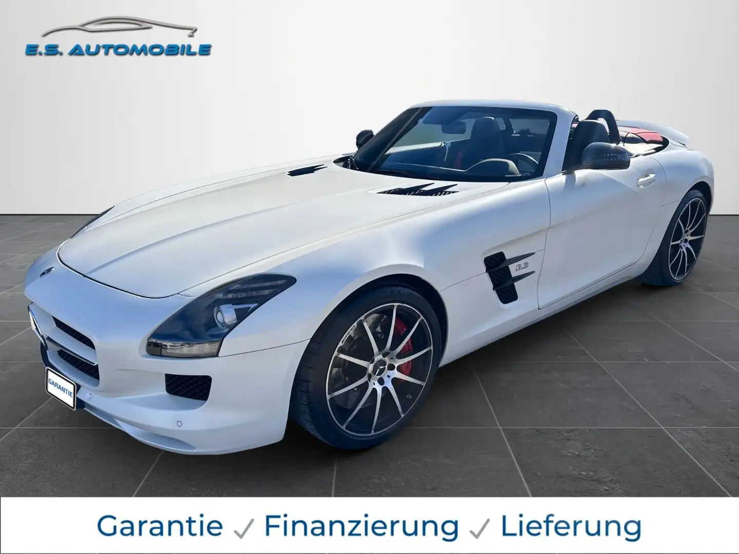 Mercedes-Benz SLS GT 6.3 Roadster 1.HAND/DEUTSCHE-HISTORIE Blanc - 1