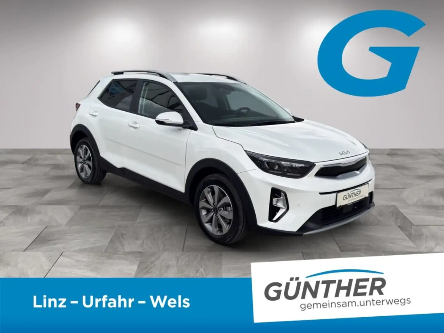 Kia Stonic GOLD UVO 1.0 TGDI DCT7 100 Weiß - 2
