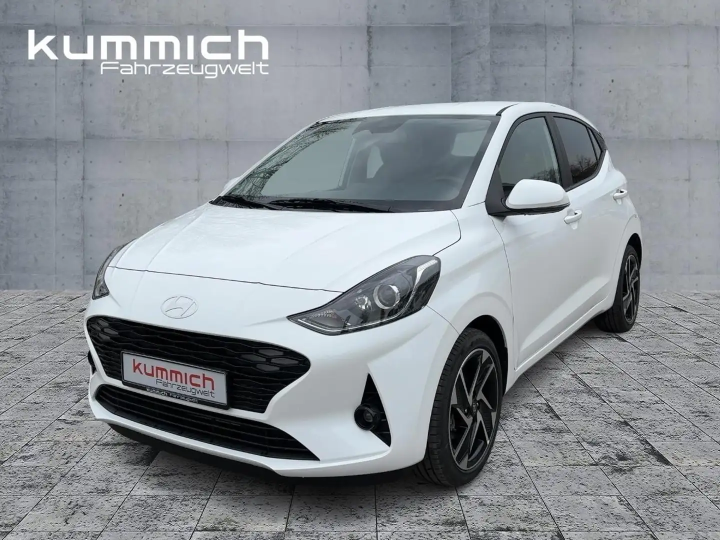 Hyundai i10 FL (MY25) 1.2 Benzin (79 PS) 5-AMT 2WD Prime, Smar Weiß - 1