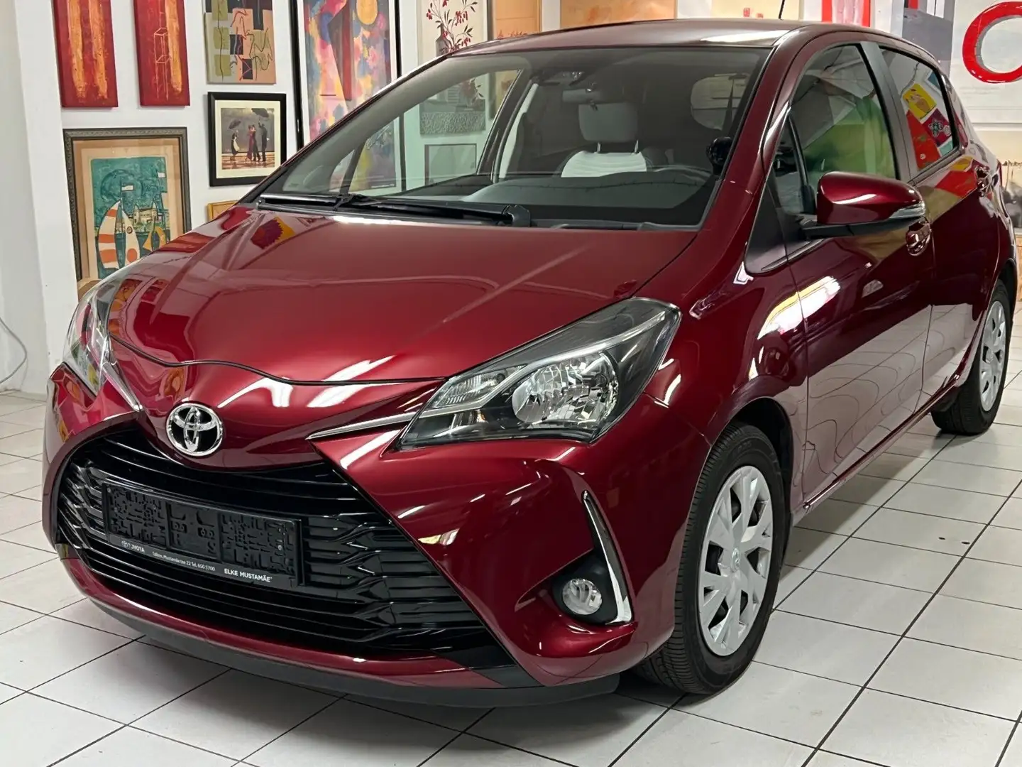 Toyota Yaris Comfort 1 Hand Klima Garantie Automatik Rot - 1