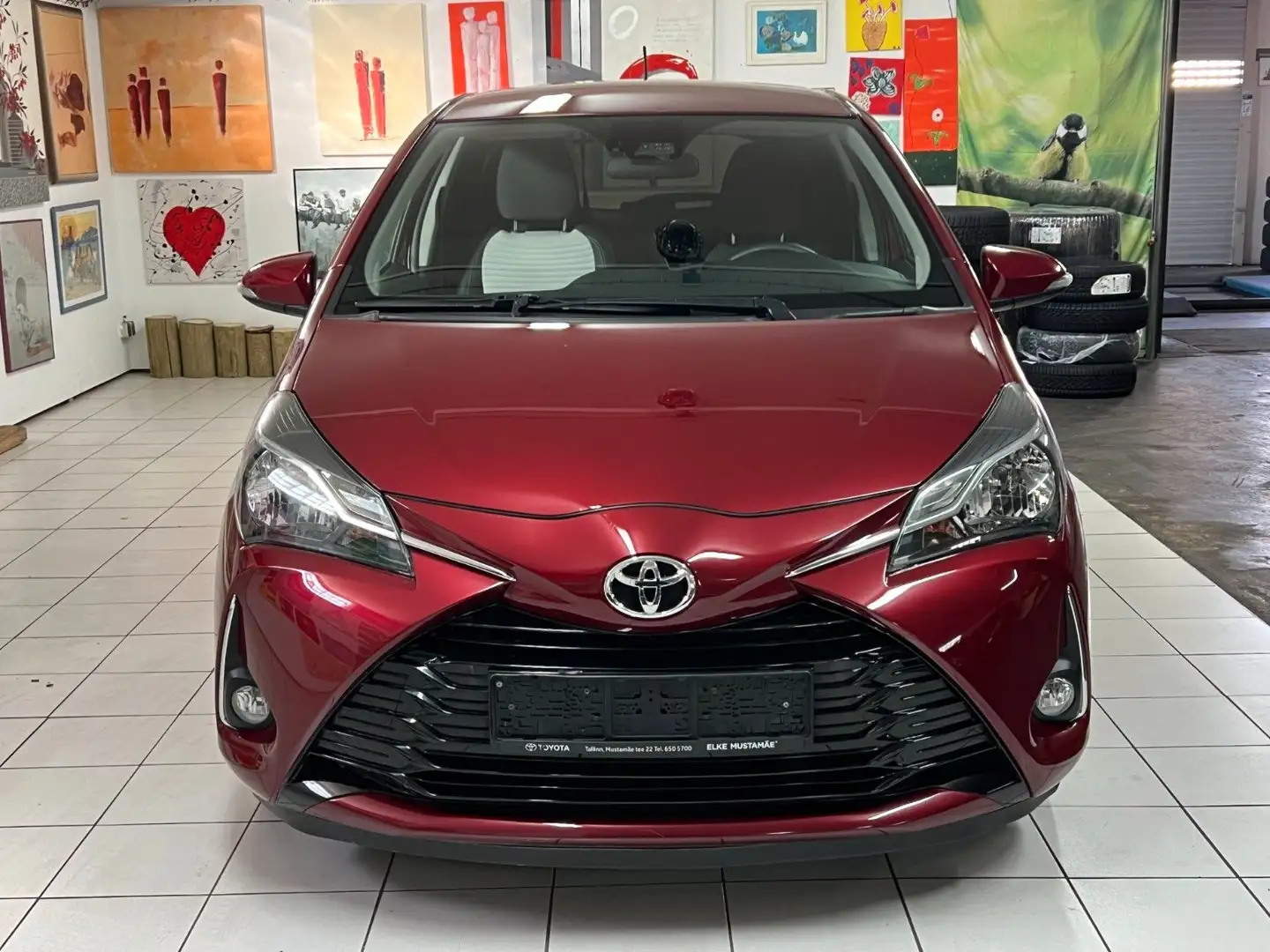 Toyota Yaris Comfort 1 Hand Klima Garantie Automatik Rot - 2