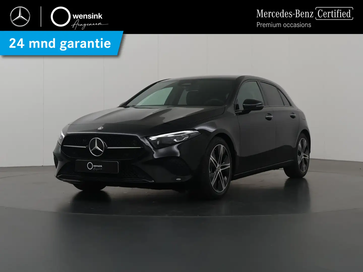 Mercedes-Benz A 180 Luxury Line | Night Pakket | Multiebeam | Distroni Schwarz - 1