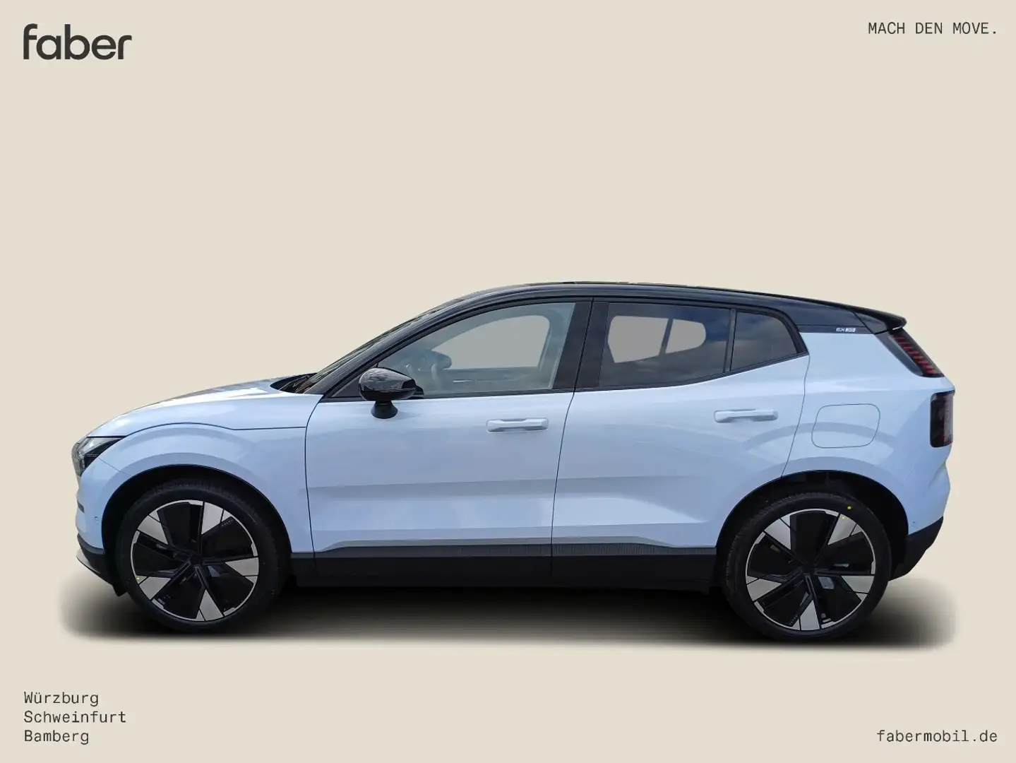 Volvo EX30 Twin Motor AWD Ultra Blau - 1