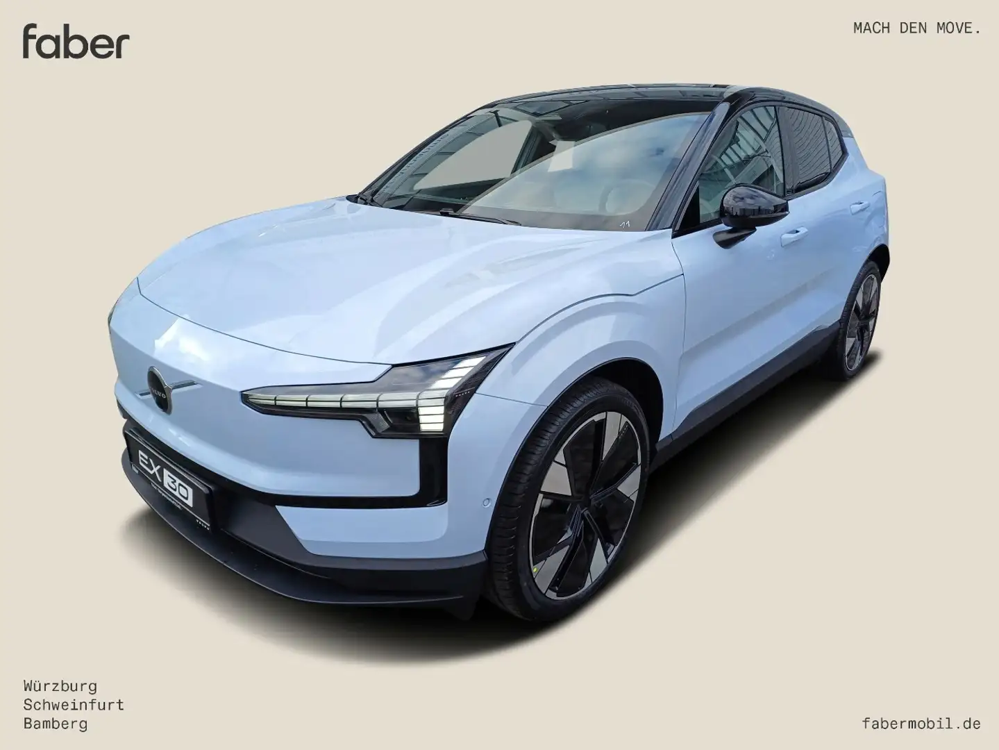Volvo EX30 Twin Motor AWD Ultra Blau - 2