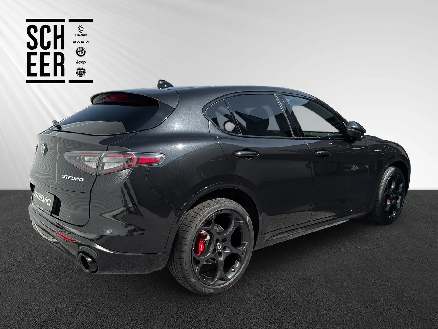 Alfa Romeo Stelvio Stelvio Veloce 2.2 210 AT8 Q4 Schwarz - 2