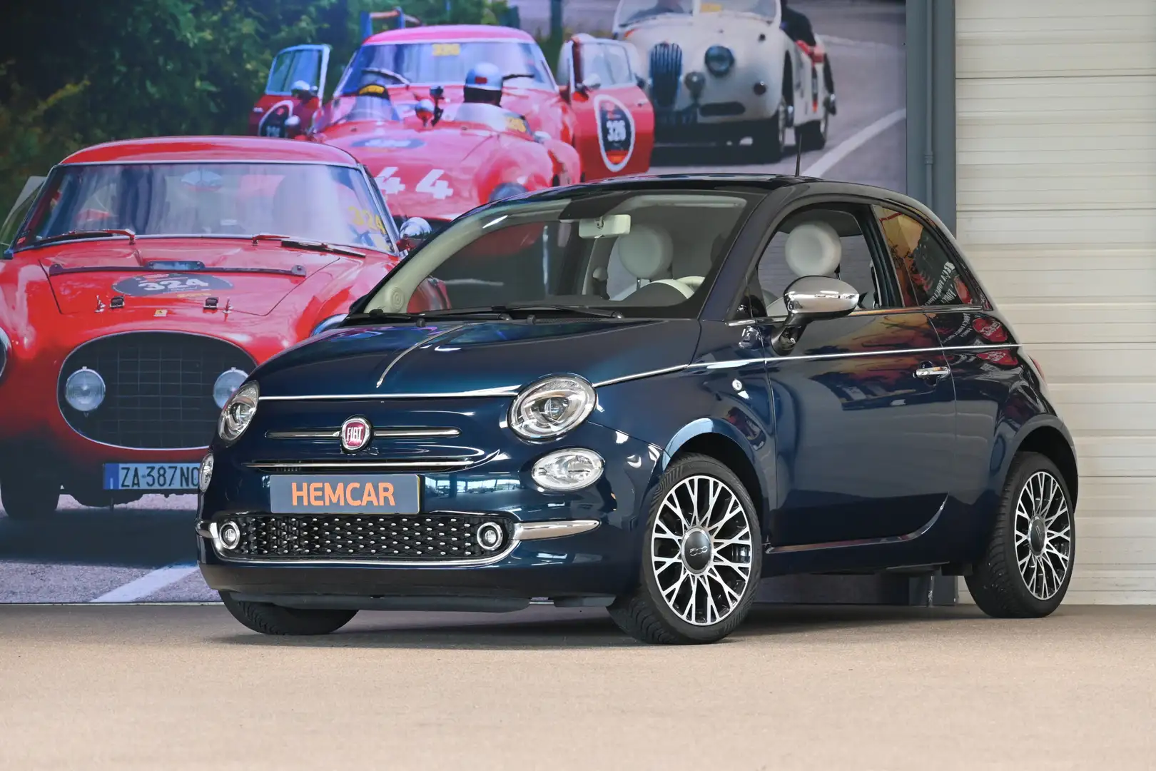 Fiat 500 0.9 TwinAir Turbo Collezione Blau - 1