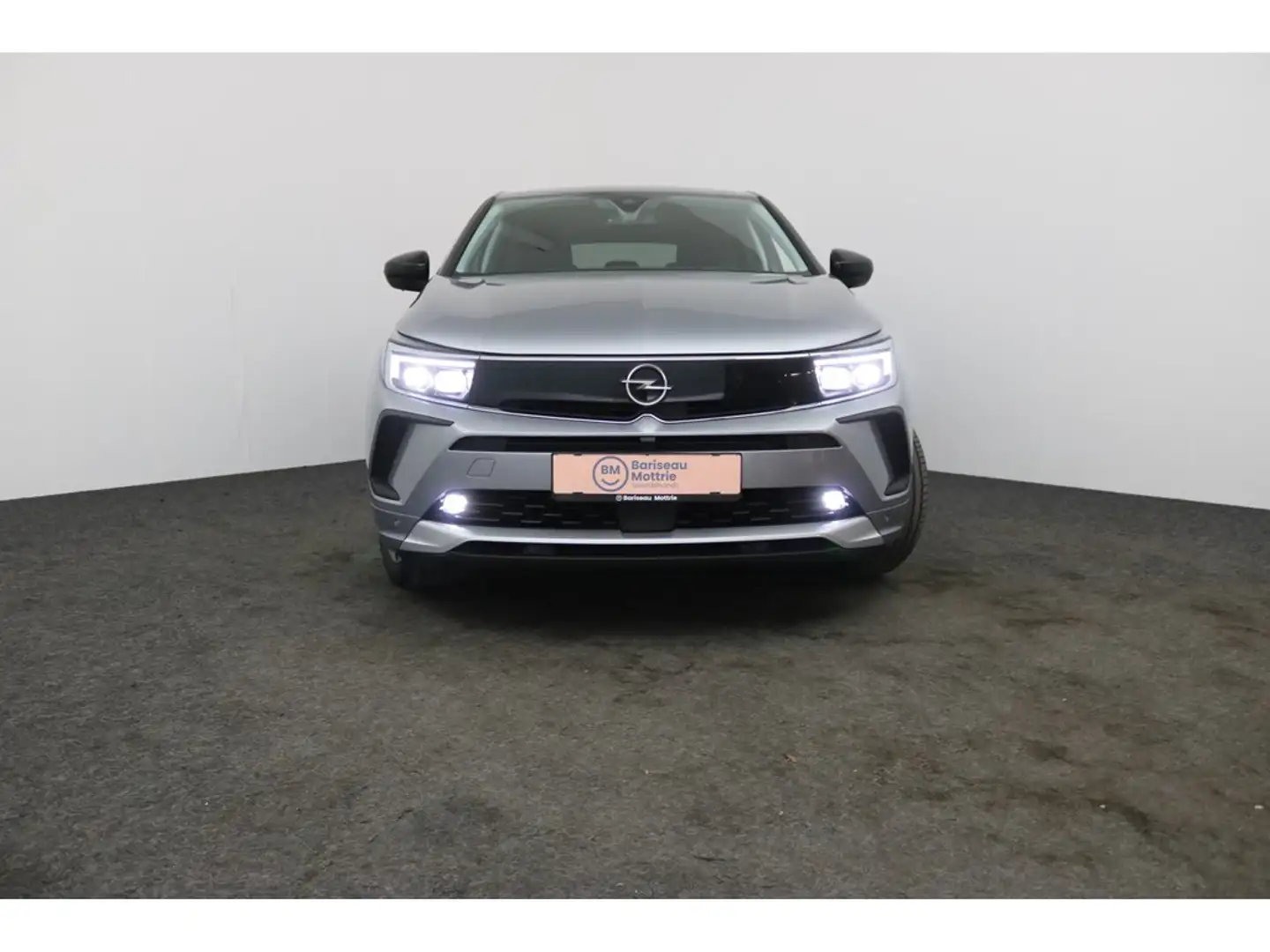 Opel Grandland 1.2 TURBO ELEGANCE *BTW AFTREKBAAR*DAB*GPS*CARPLAY Grijs - 2