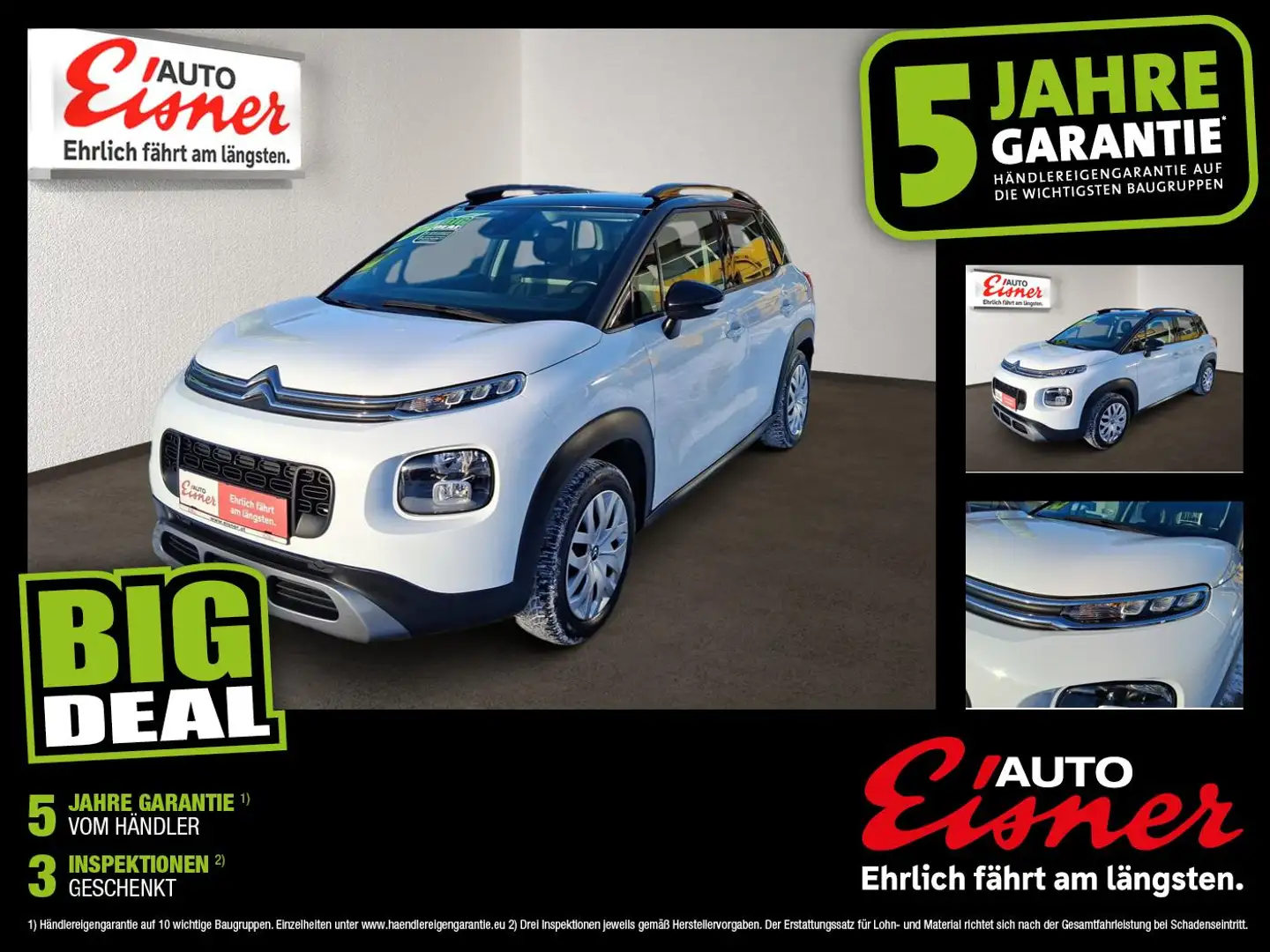 Citroen C3 Aircross PURETECH 110 Weiß - 1