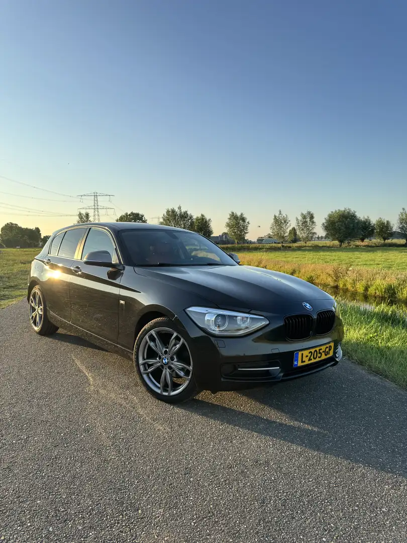 BMW 116 EDE Business | Sport pakket | Exclusieve bekleding Zwart - 1
