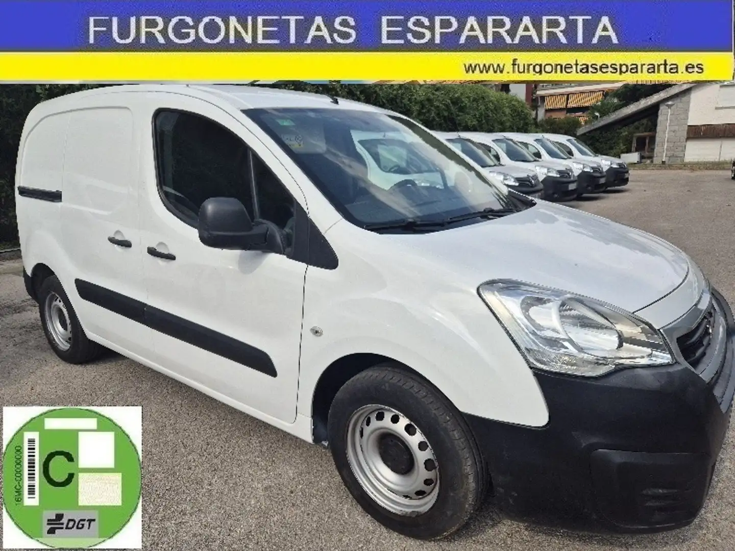 Peugeot Partner Furgón 1.6BlueHDI Confort L1 75 Blanco - 1