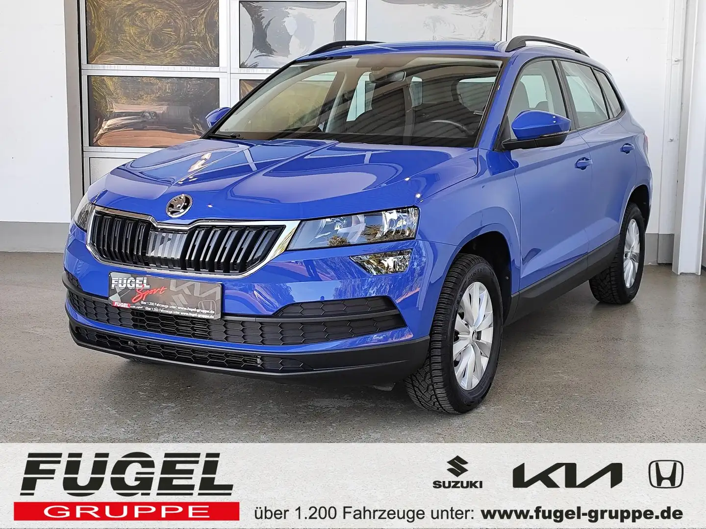 Skoda Karoq 1.6 TDI DPF Ambition Stanhzg.|AHK|SHZ|Klimaaut. Blau - 1