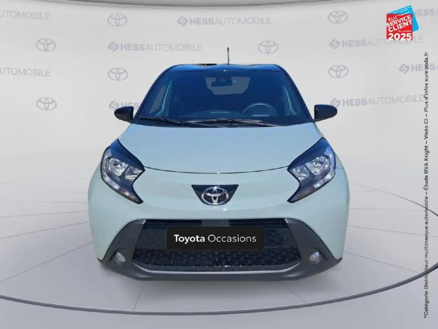 Toyota Aygo X 1.0 VVT-i 72ch Design MY24 Vert - 2