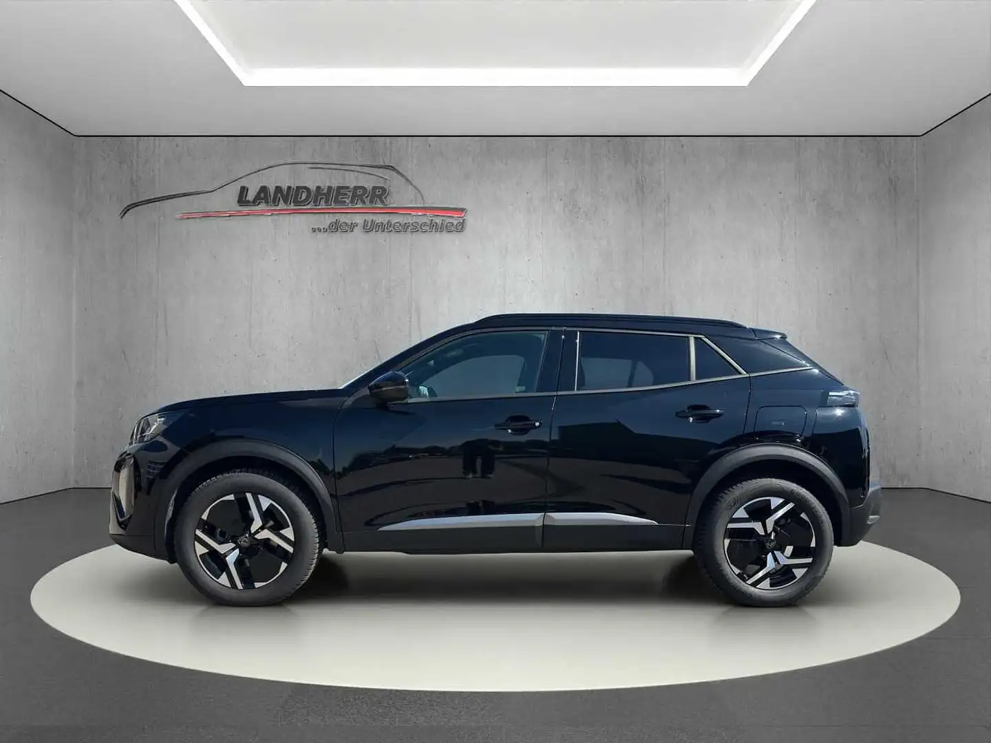 Peugeot 2008 Allure Teilleder / 360° Kamera/LED/Navi/SHZ Schwarz - 2