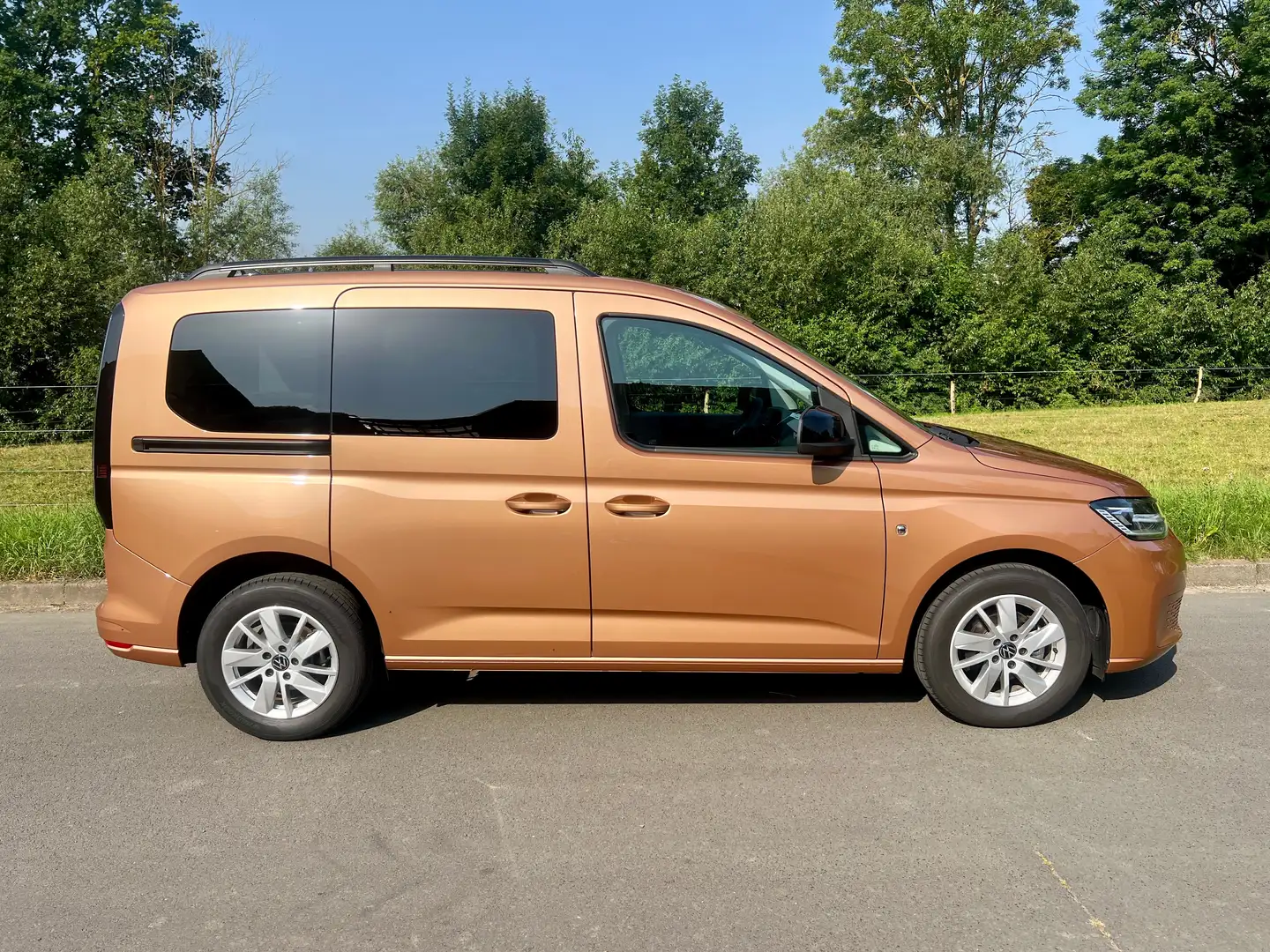 Volkswagen Caddy Caddy 2.0 TDI BMT ALU LED NAVI AHK GARANTIE Orange - 2