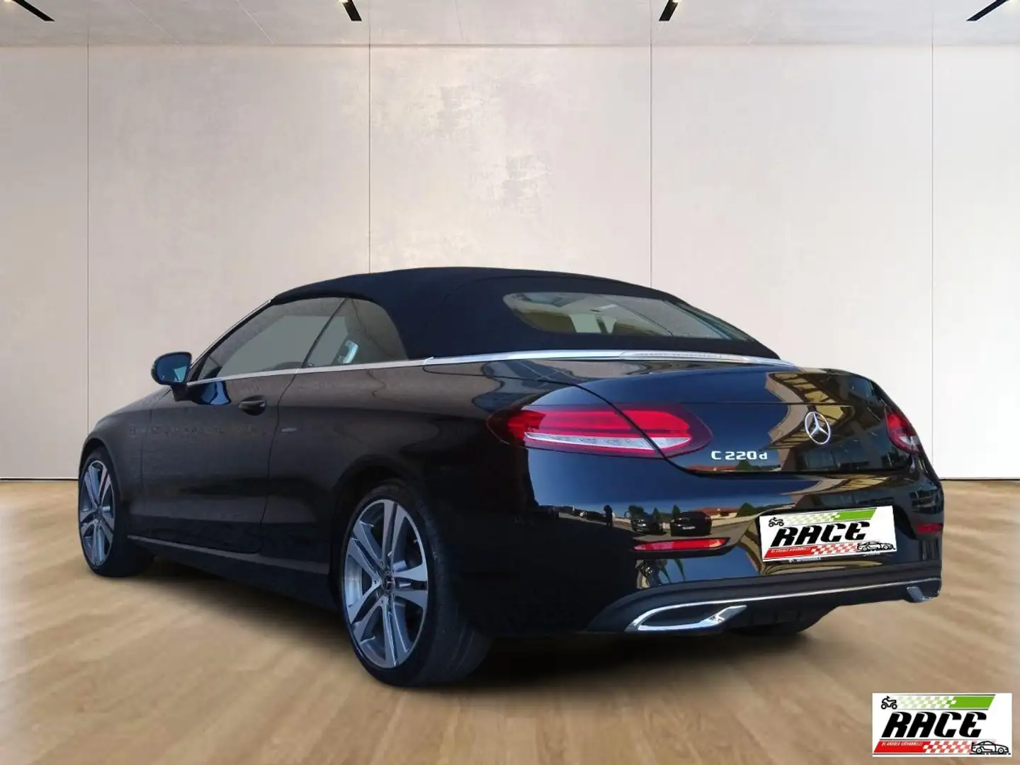 Mercedes-Benz C 220 d Auto Cabrio Premium Plus Nero - 2