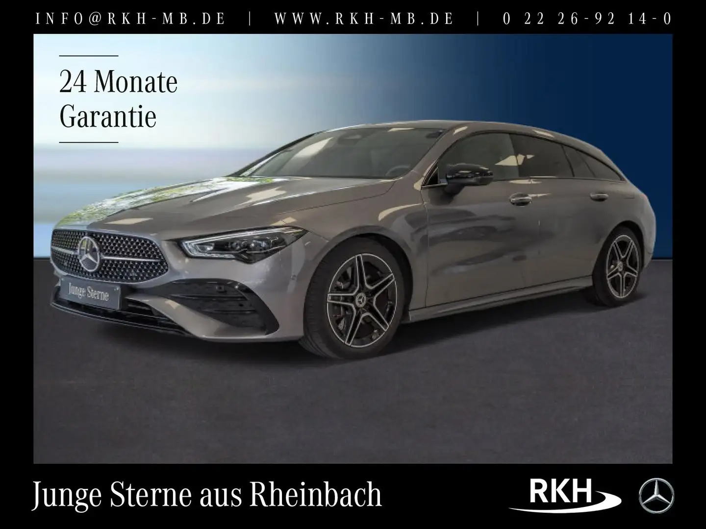 Mercedes-Benz CLA 250 CLA 250 4M SB AMG Line Night/Pano/360°/Multibeam Grau - 1