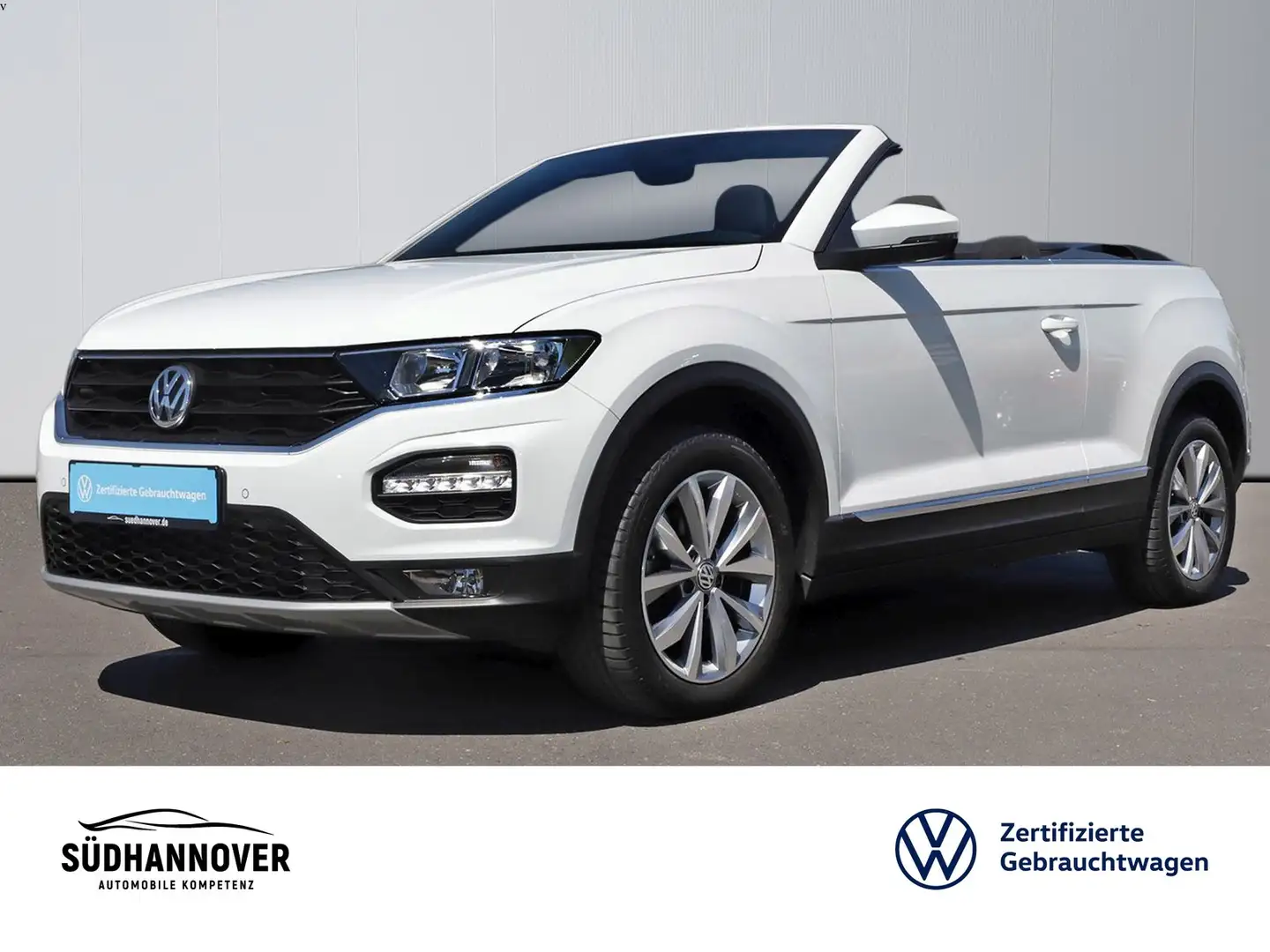 Volkswagen T-Roc Cabriolet Style 1.5 TSI NAVI+SHZ+PDC+ACC Biały - 1