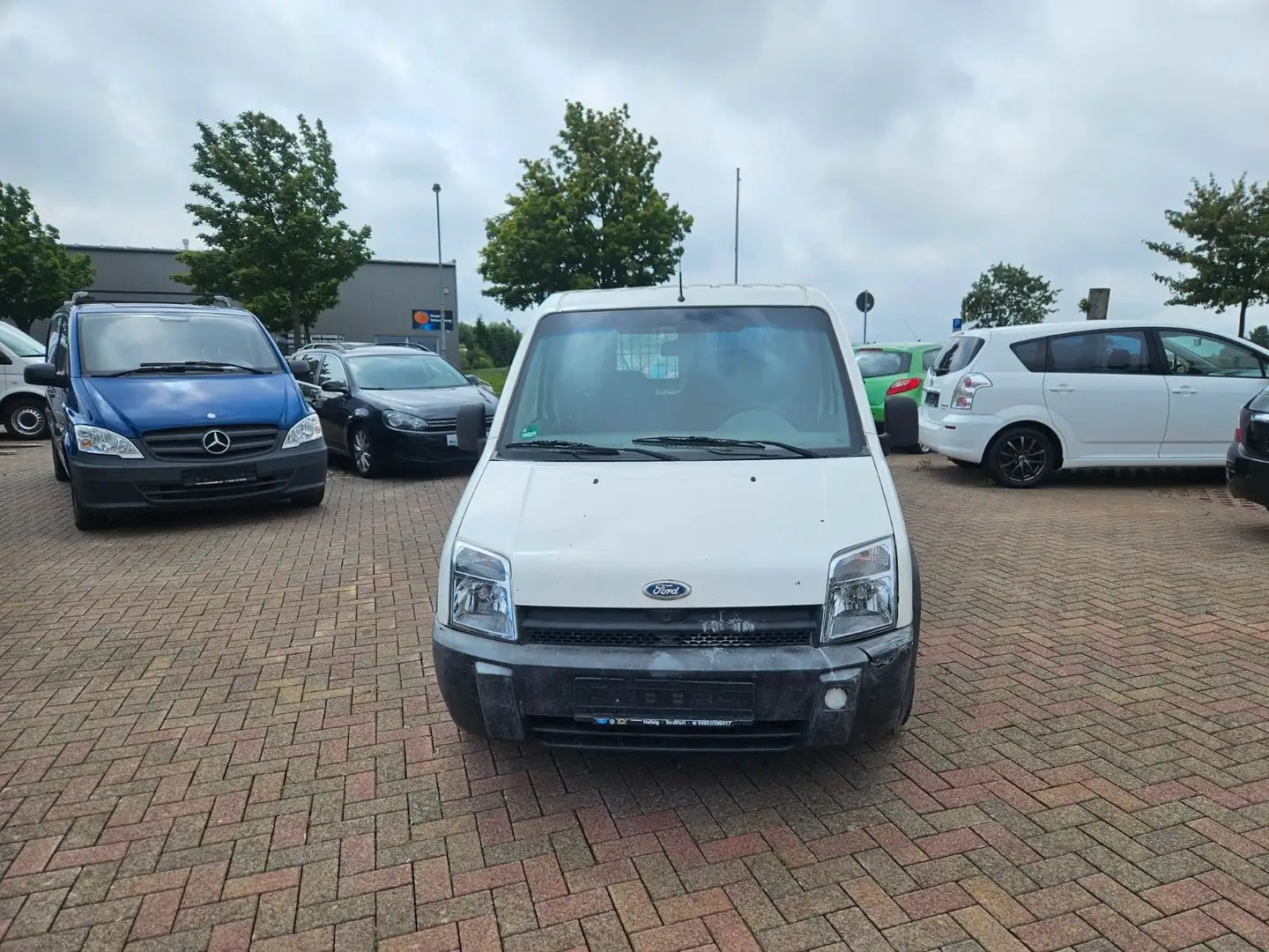 Ford Transit Connect Kasten/AHK Weiß - 2