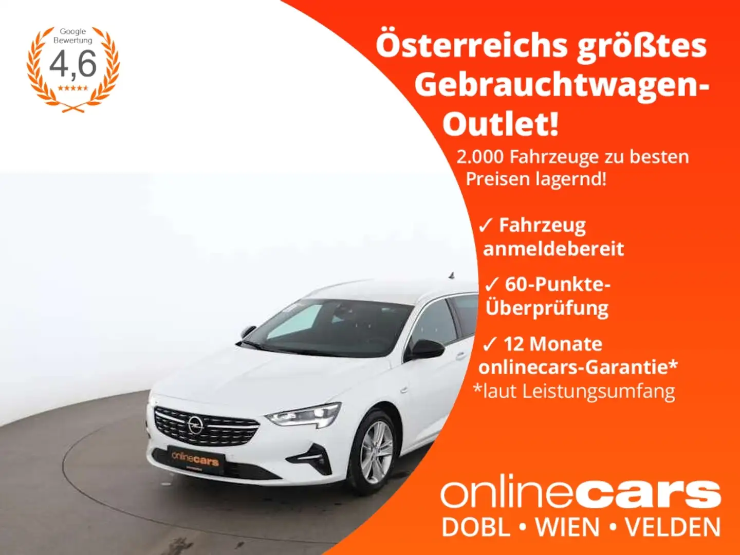 Opel Insignia B ST 1.5 CDTI Business LED NAVI R-CAM Weiß - 1