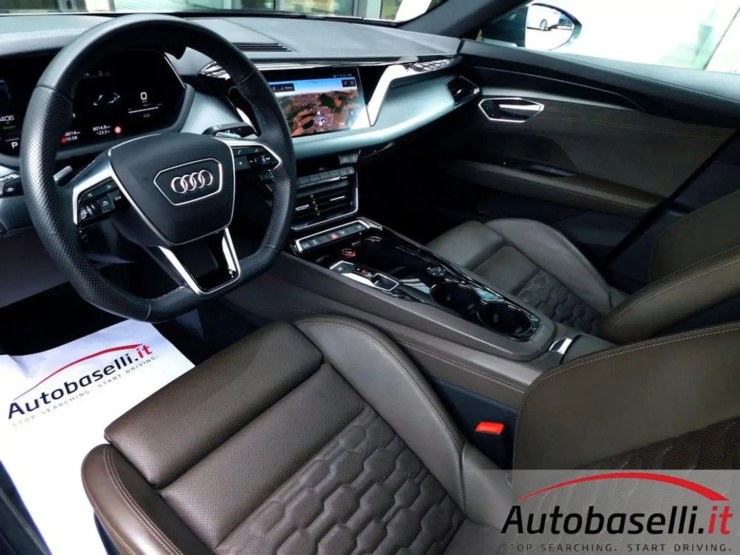 Audi e-tron GT QUATTRO 530CV 4X4 PELLE LED MATRIX UN PROPRIETARIO Gri - 2