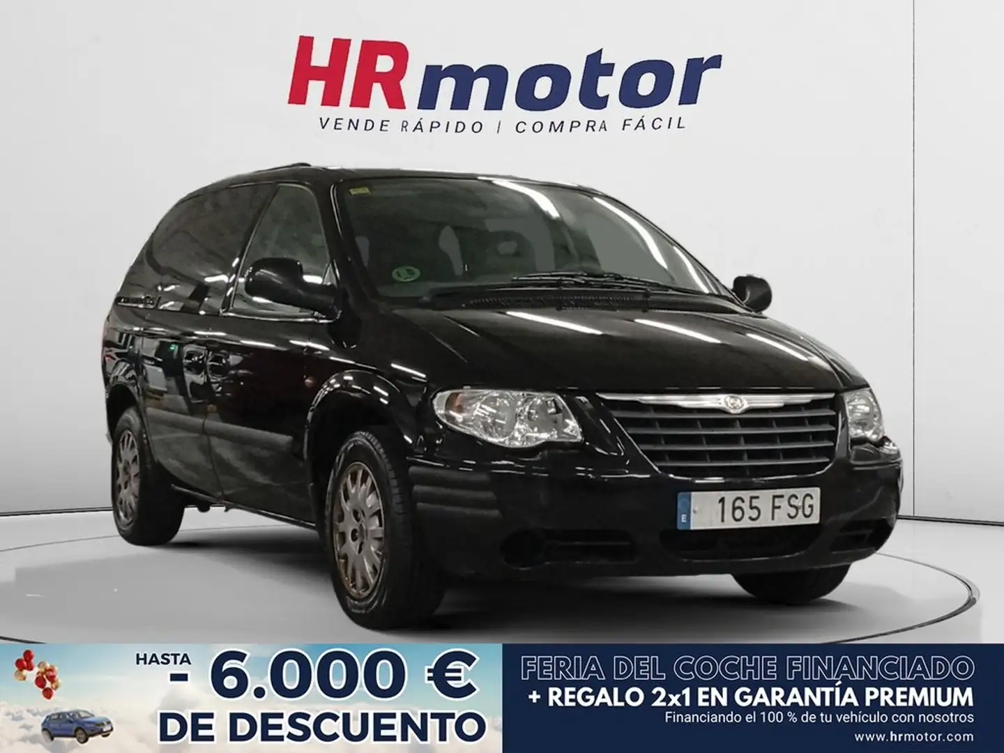Chrysler Voyager 2.4 SE Czarny - 1